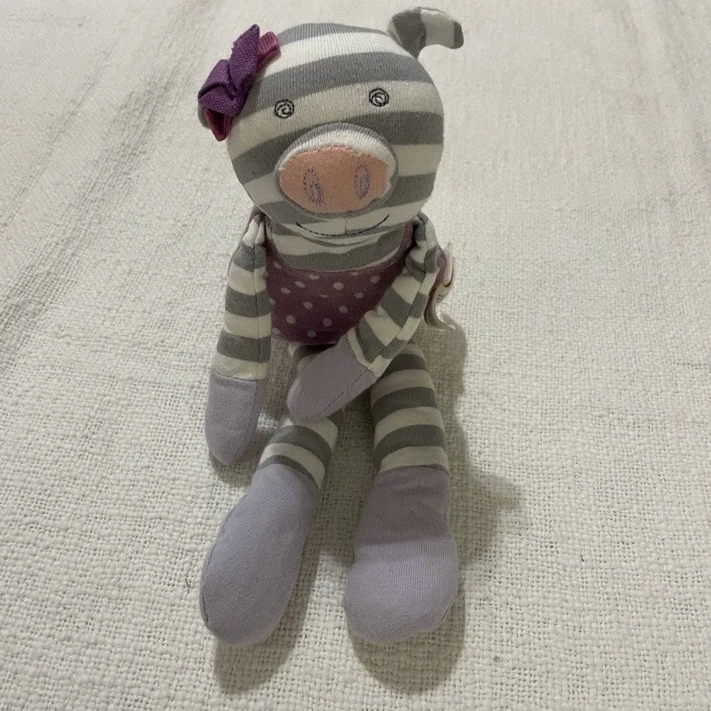 Organic‎ Farm Buddies Pig Plush 13